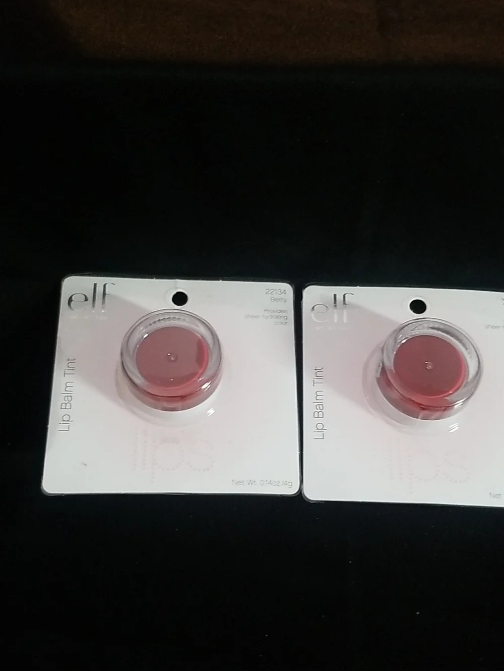 ELF Pink Tinted Lip Balm Pot -2 New In Box